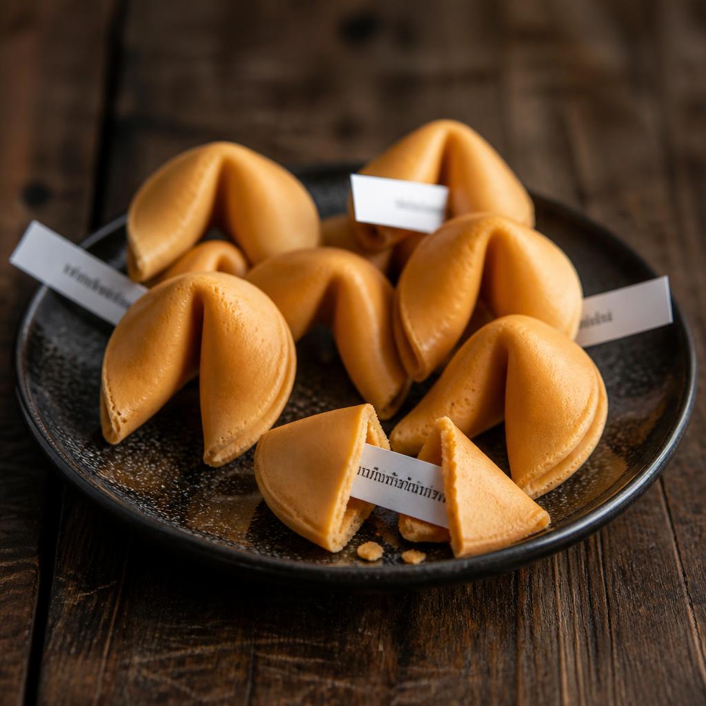 Thajský fortune cookie
